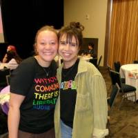 WGS Symposium 2025 Students in feminist Tee